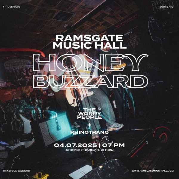 HONEYBUZZARD + Support from The Worry People Ticket(s) // July 4th