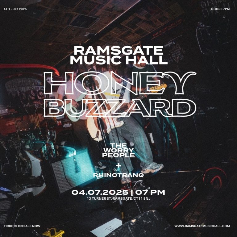 HONEYBUZZARD + Support from The Worry People + Rhinotranq