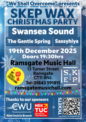 "We Shall Overcome" presents... The Skep Wax Xmas Party
