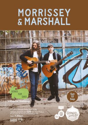 Morrissey and Marshall with support from Gabriel Stebbing